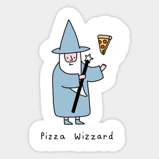 Pizza Wizzard Sticker